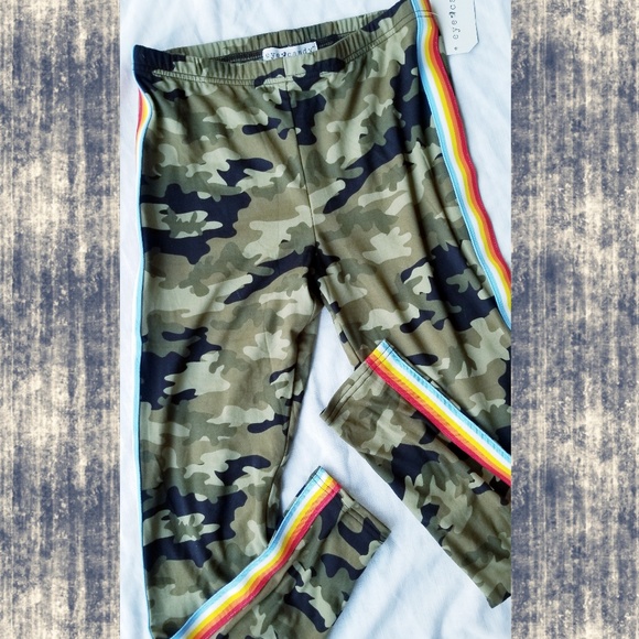 camo pants rainbow